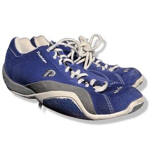 Piloti Prototipo Blue Suede Driving Shoes Racing Sneakers Mens US Sz 7